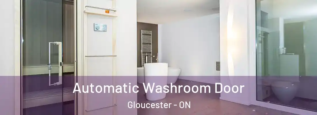  Automatic Washroom Door Gloucester - ON